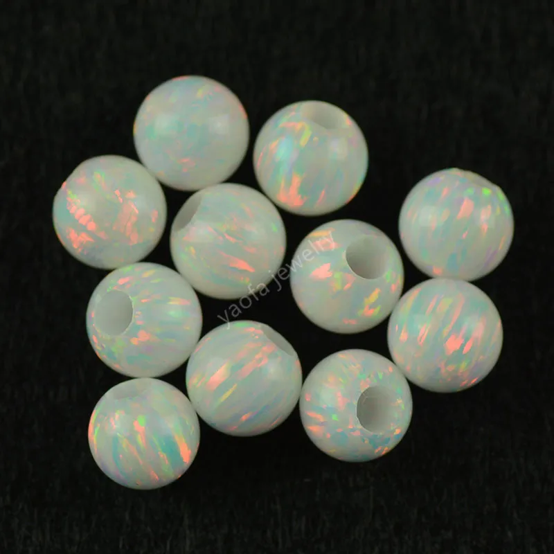 Лаборатория создала опал поставщика круглый 3 мм 4 5 белый камень с большим