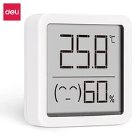 Deli 8845 Mini LCD Digital Thermometer Hygrometer Indoor Room Electronic Temperature Humidity Meter For Home