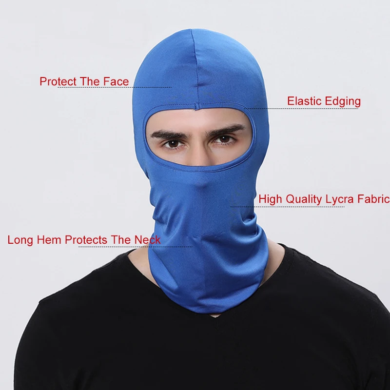 Модная велосипедная Балаклава полное покрытие лица мотоциклетная маска для
