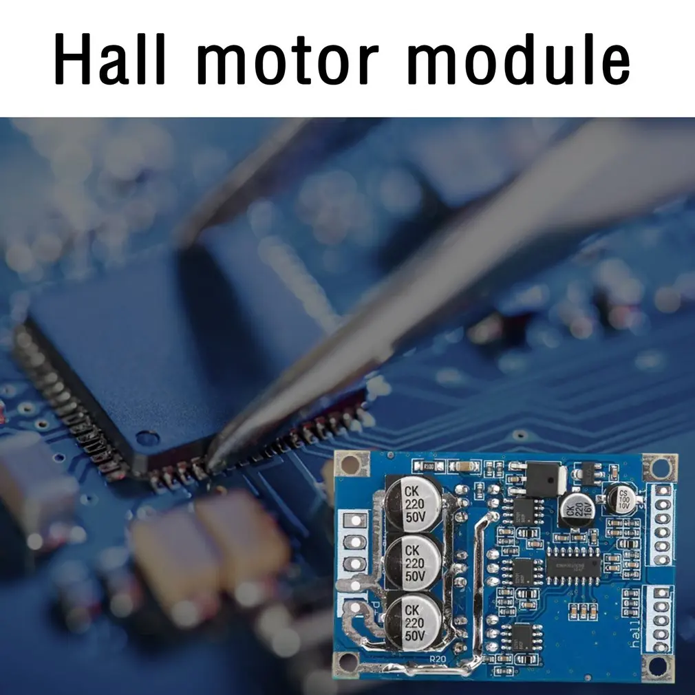 

DC 12V-36V 500W Brushless Motor Controller Hall Motor Balanced Car Controller Board 12-36V 500W Brushless Motor Controler