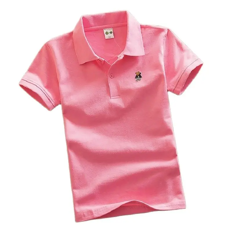Высококачественная Новинка популярная рубашка поло одежда для маленьких