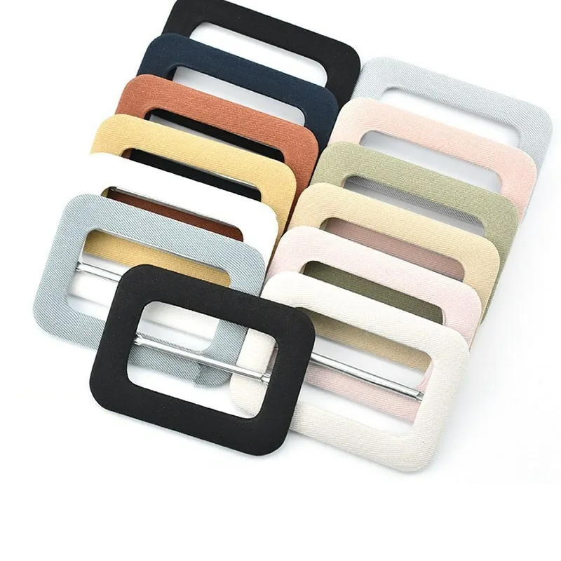 

1PC Rectangle Adjustable Metal Tri-glide Buckle Slider Clothes Buckles Shoulder Leather Bag Strap Belt Webbing Strap Buckle Ring