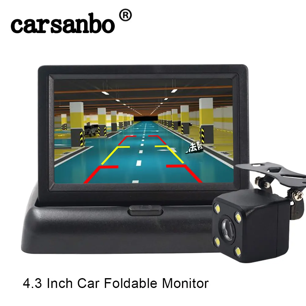 4 3 дюймов Автомобильный складной для контроля уровня сахара в крови с парковки