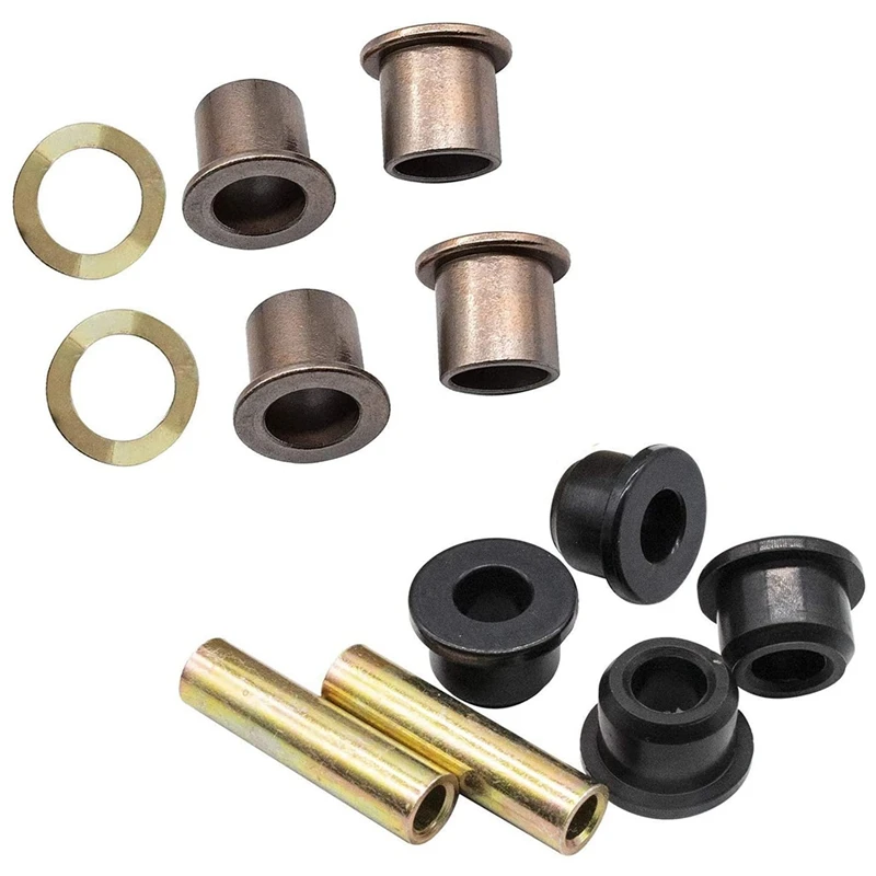

Club Car Precedent King Pin Wave Washer/Spindle Bushings Kit and Front Leaf Spring Bushing and Sleeve Kit