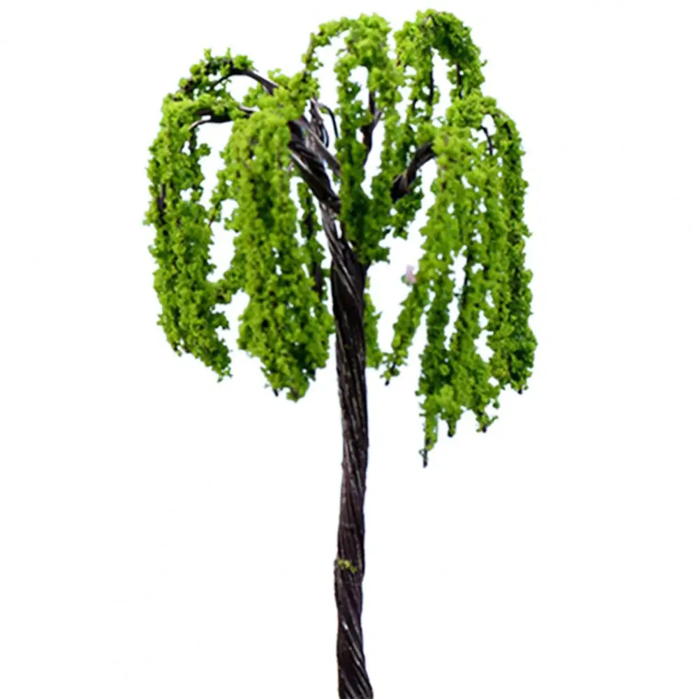 

Plant Miniature Mini Different Shape Plastic Metal Dollhouse Tree Miniature for Home