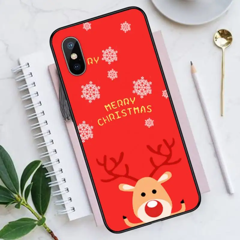 

Cartoon Merry Christmas Phone Case for iPhone 11 12 mini pro XS MAX 8 7 6 6S Plus X 5S SE 2020 XR
