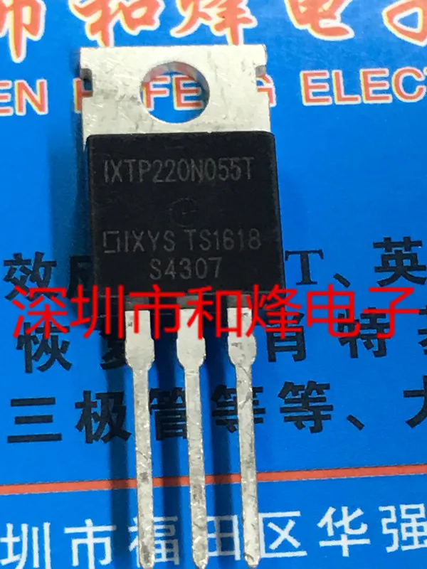 

(5 Pieces) IXTP220N055T TO-220 55V 220A