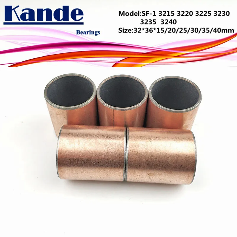 Kande BearingsSF-1 3212 SF-1 3215 SF-13220 SF-13225 3230 3235 40 самосмазывающаяся втулка SF1 32*36*12 15 20 25 30 35 мм |