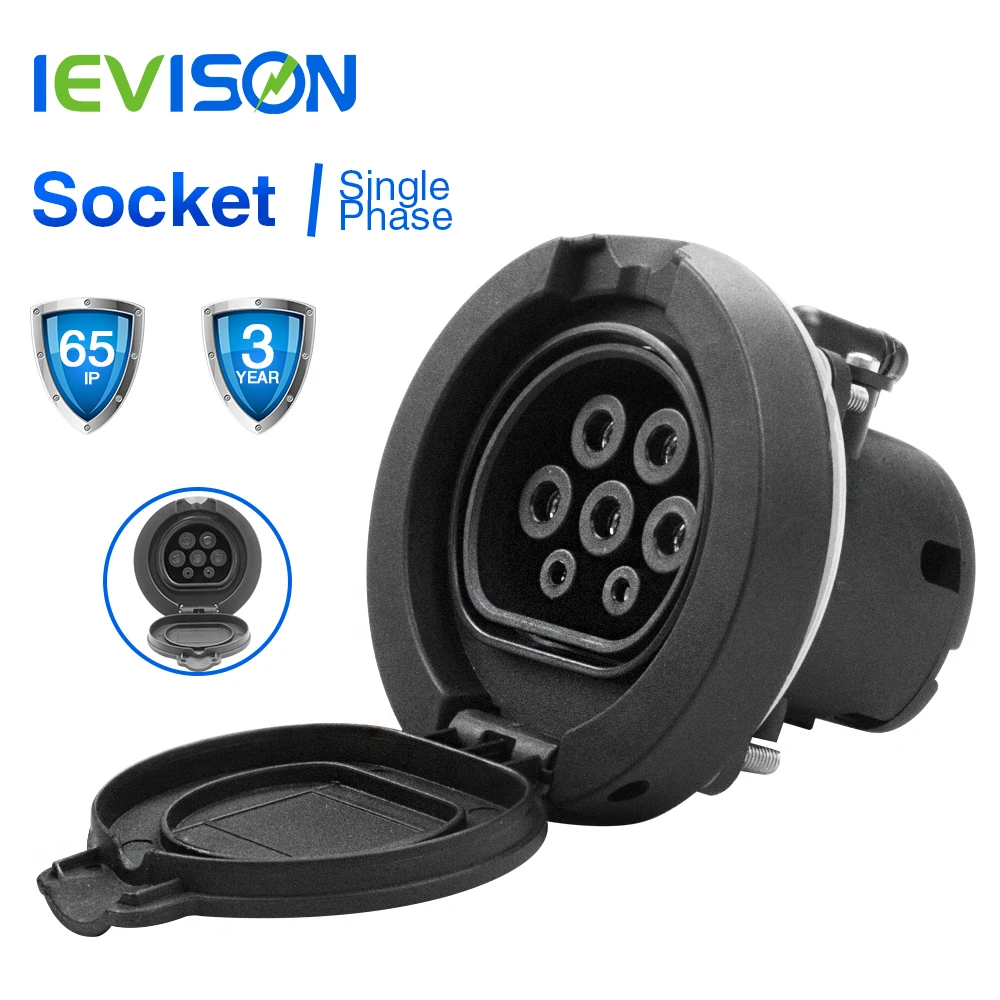 IEC 62196 2 32A однофазного переменного тока для зарядки электромобиля выход Тип