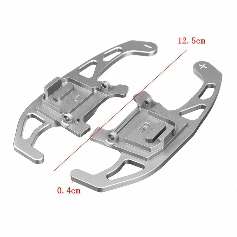 Серебряный CNC Заготовка алюминиевые рулевые колеса DGS сдвиг весло переключения