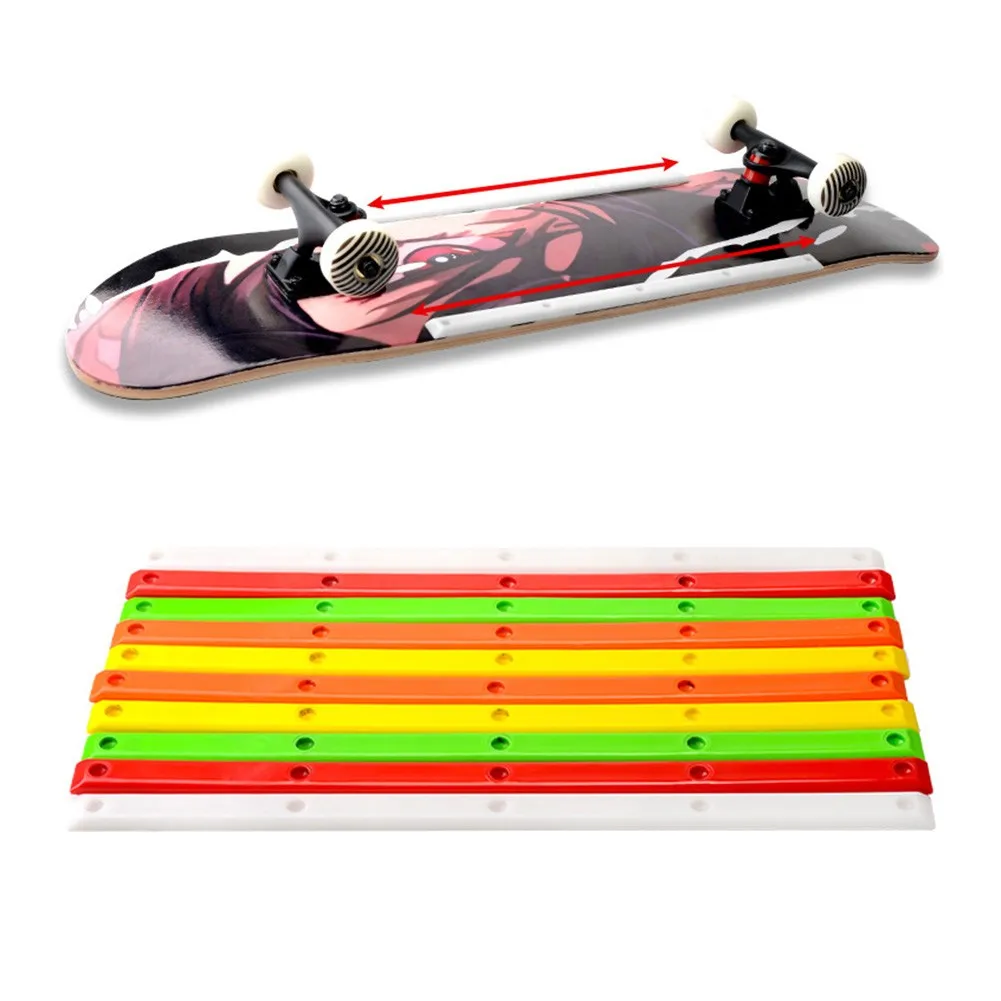 

1 Pair Longboard For M365 Electric Freestyle Kick Scooter Hoverboard Skateboard Rails With Mounting Screws Outdoor Sports Part