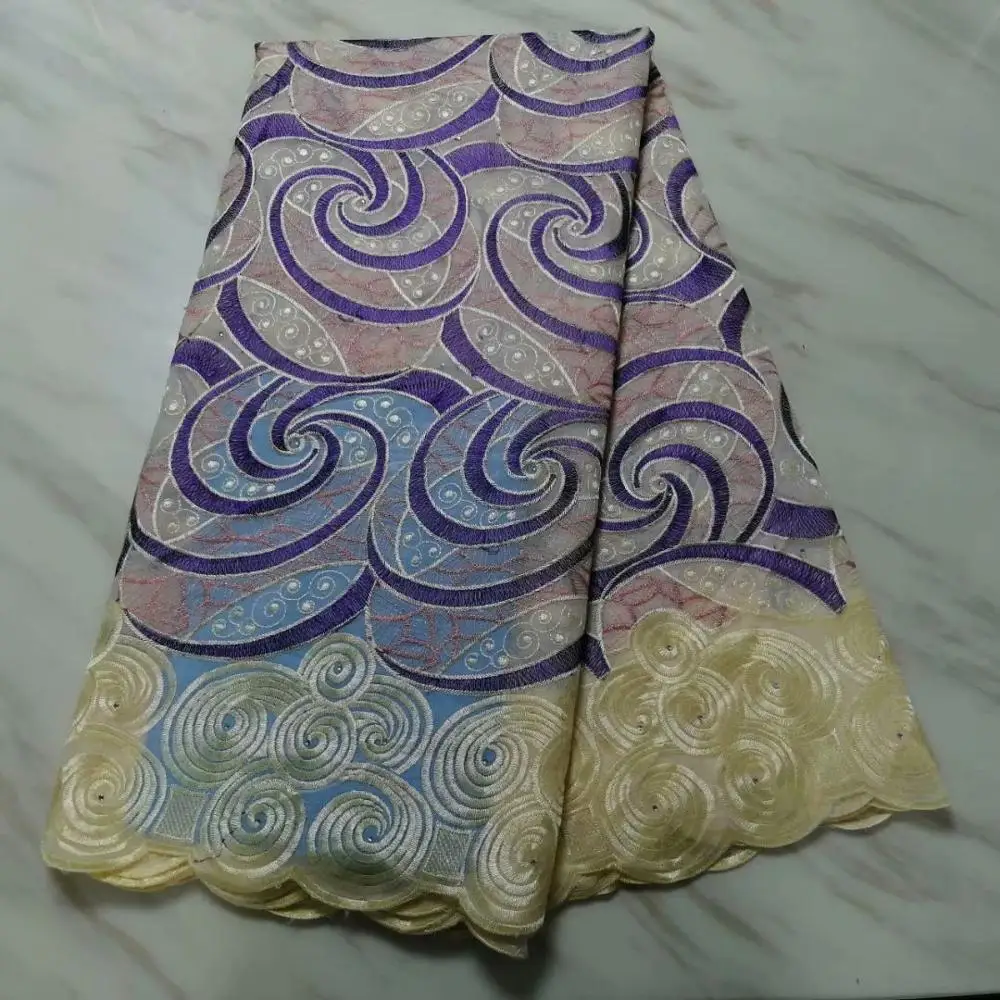 Новейшая африканская кружевная ткань 2020 Высококачественная нигерийская вышитая