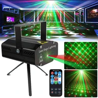remote control disco light mini gypsophila stage sound activated laser projector strobe decoration effect for home ktv dj party