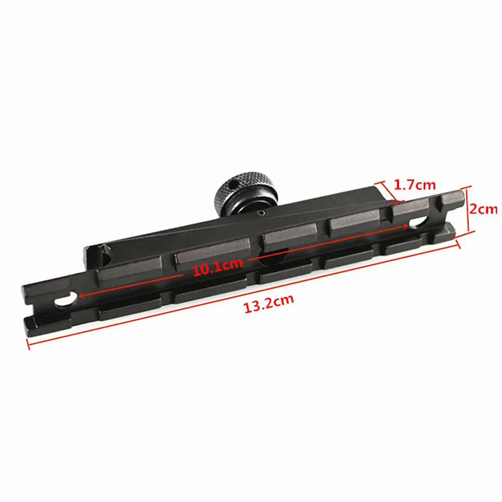 FIRECLUB Tactical. 3/4 M4 / M16 портативный рельсовый крепеж 6 слотов оптический Weaverer Picatinny Scope