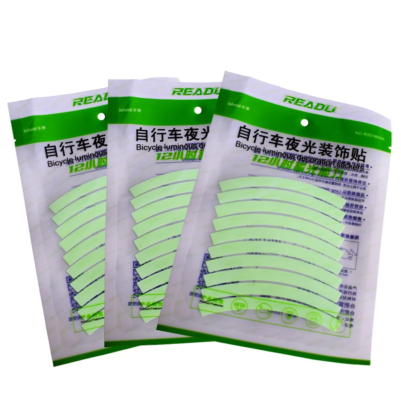 

Balance Bike (for Kids) Reflective Sticker Tire Decoration Personality Color Change Sticker Bicycle Luminous Accessories