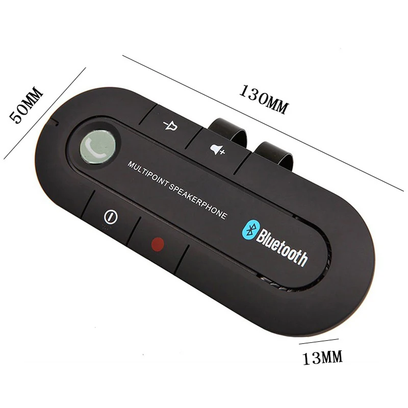 Горячая Распродажа Bluetooth громкой связи адаптер громкой связи Aux Bluetooth комплект динамик мини динамик телефон передатчик MP3 музыкальный плеер