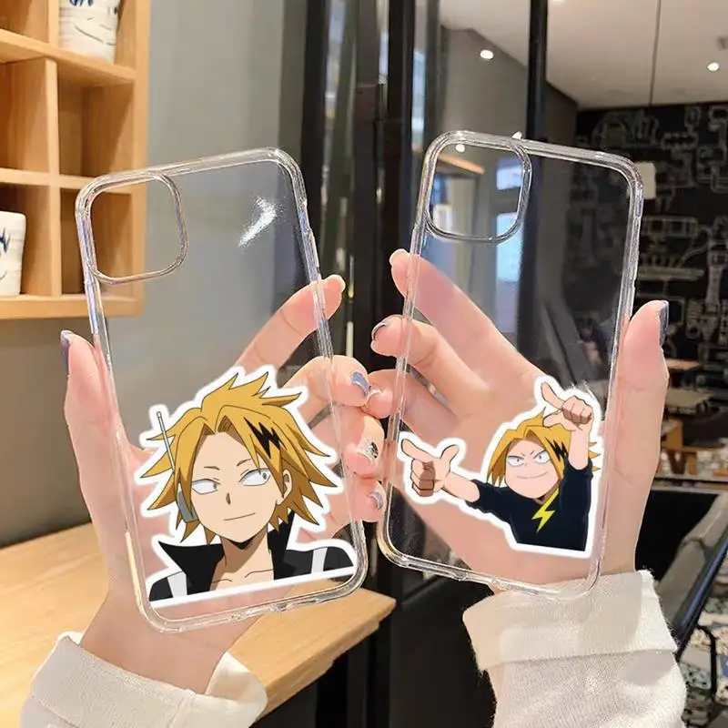 

Denki kaminari Phone Case Transparent soft For iphone 5 5s 5c se 6 6s 7 8 11 12 plus mini x xs xr pro max