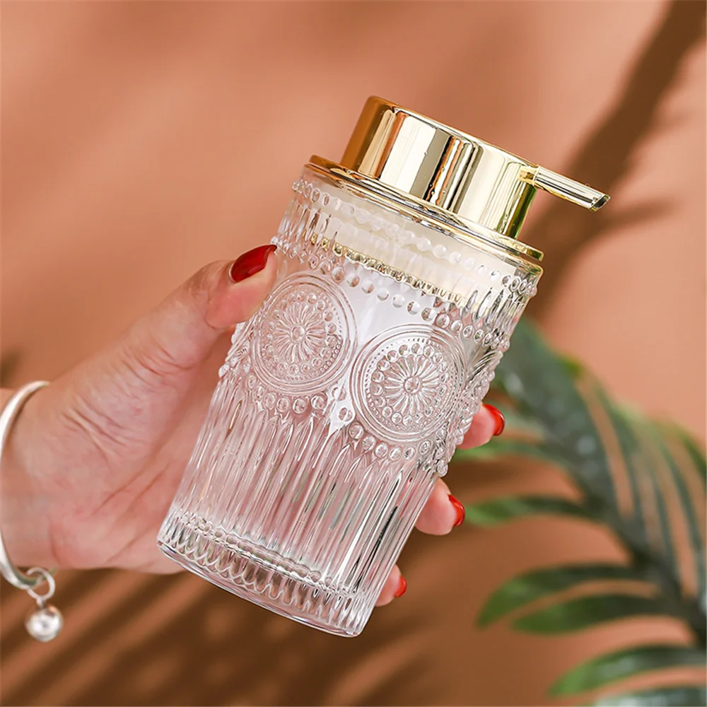 300ml 400ml foaming glass soap dispenser bathroom mousse foam empty refill sub bottling hand sanitizer shower gel shampoo bottle free global shipping