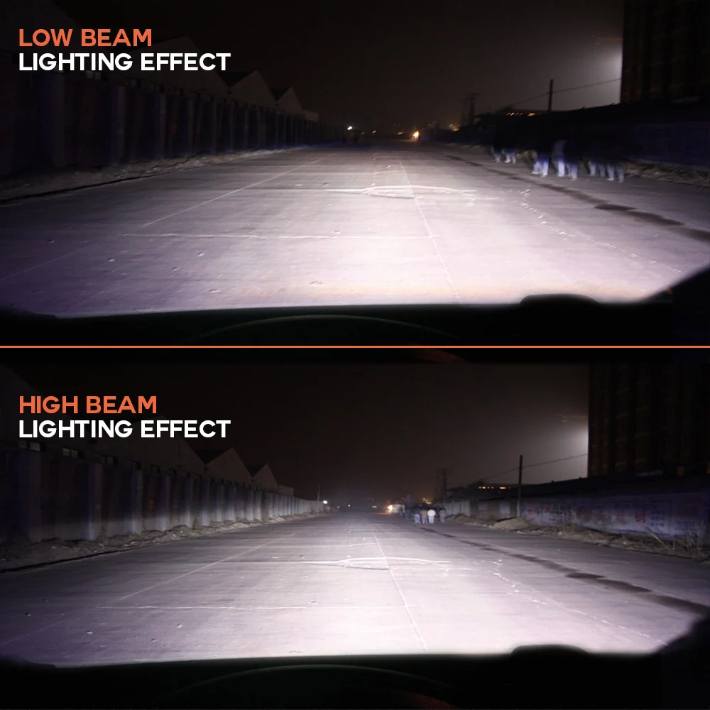 

NIGHTEYE 2pcs super H7 LED Lamp H4 LED H1 H3 H11 Car Lights 9005 HB3 9006 HB4 LED Headlights Bulbs 72W 6500K 12V Auto Lamp