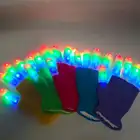 Светодиодные перчатки, светящиеся, для Хэллоуина, уличвечерние, световые, мигающие, волшебные перчатки, сценические, рождественские принадлежности, игрушки для детей