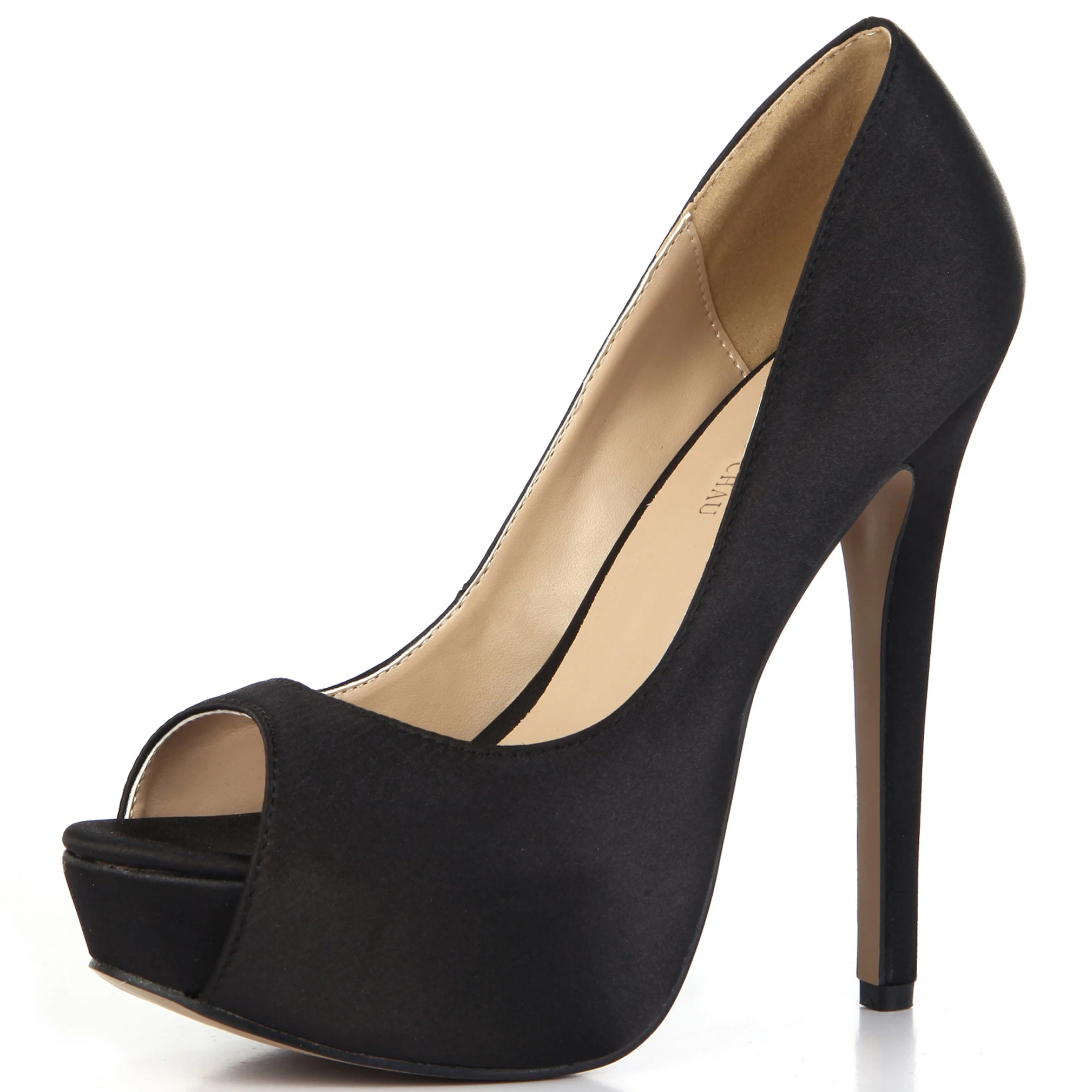 Атласные свадебные вечерние открытый носок Высокие сапоги на шпильке женские