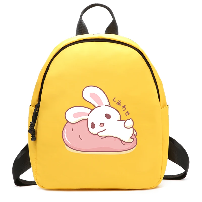 Милое Платье с кроликом из мультфильма маленький рюкзак женский школьная сумка