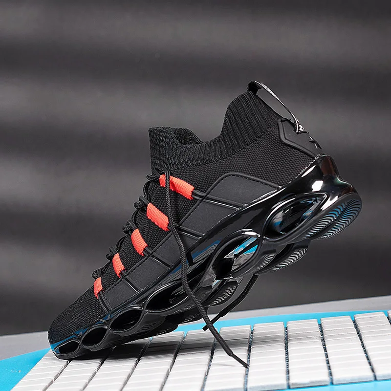 New Blade Shoes Fashion Breathable Sneaker Running 46 Large Size Comfortable Sports Men's 47 Jogging Casual 48 | Обувь