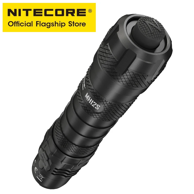 Уличный портативный маленький фонарик NITECORE MH12S с зарядкой от Usb прямой мощности