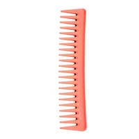 q1qd wide tooth hair comb anti static plastic combs curly hair for women girls smoothing massaging