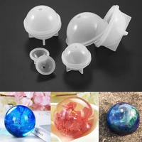 1pcs 2 8cm mixed size sphere silicone uv resin ball epoxy resin mold casting mould for diy crafts jewelry making pendants tool