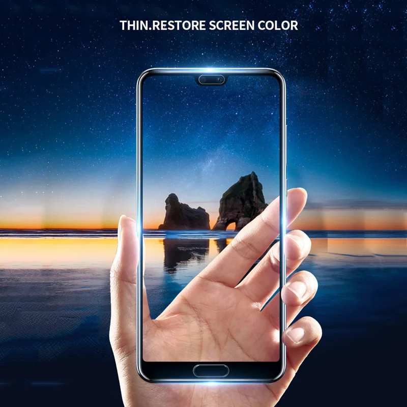 Закаленное 3d стекло для Huawei P30 P20 Lite Pro противошпионская Защита экрана P Smart Plus 2018 2019