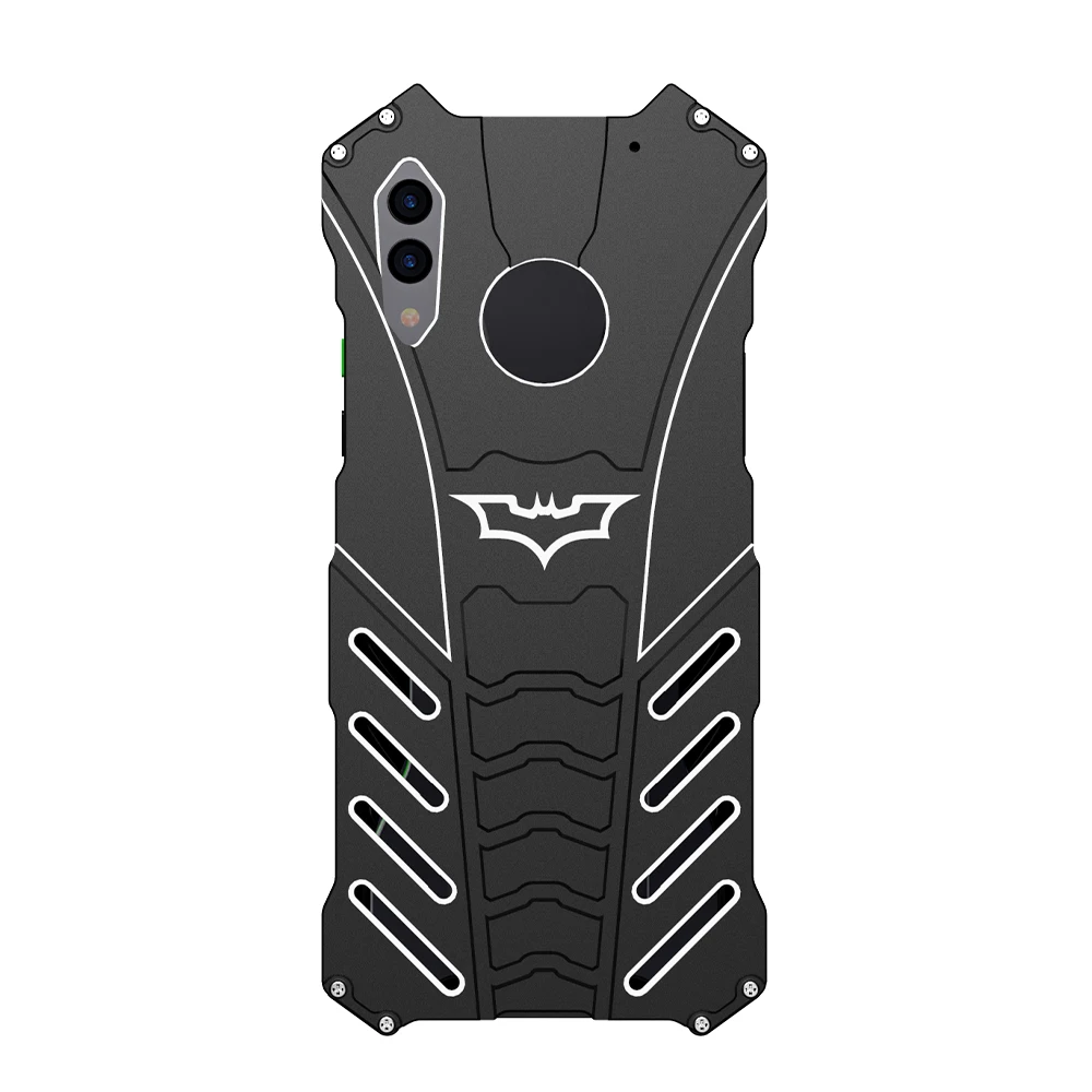 Роскошный Алюминиевый Чехол с Бэтменом для Xiaomi Black shark 2 Pro helo 9 SE 8 Lite A3 бампер Броня