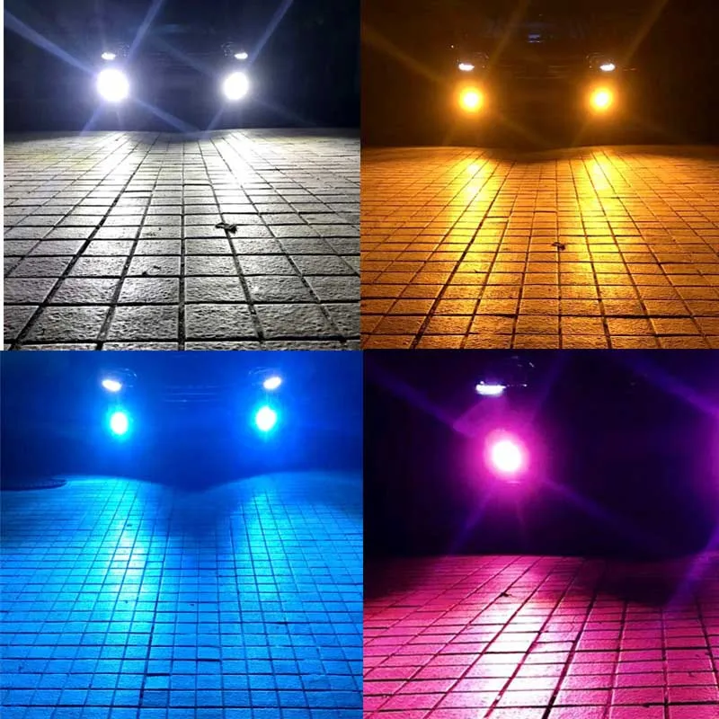 2 шт. противотуманной фары Светодиодные Автомобильные светильник H8 H11Bulb двойной