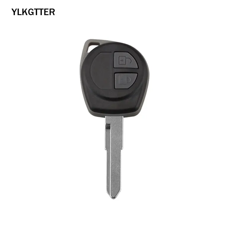 Черный YLKGTTER Автомобильный Дистанционный ключ подходит для Suzuki Swift Sx4 Alto Vitara Ignis Jimny Splash с 315 МГц ID46 Chip2006 2007 2008 2009 2010 - Цвет: Черный