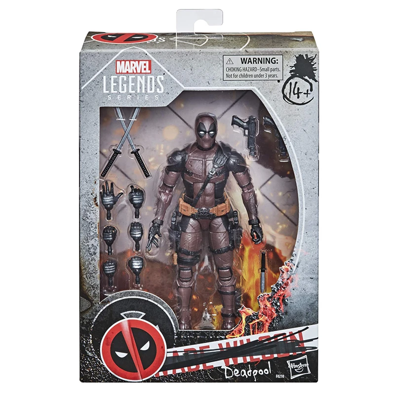 

Hasbro серия Marvel Legends 6-дюймовый Премиум Дэдпул из фильма Дэдпул 2 и 11 аксессуаров экшн-фигурки модели игрушки