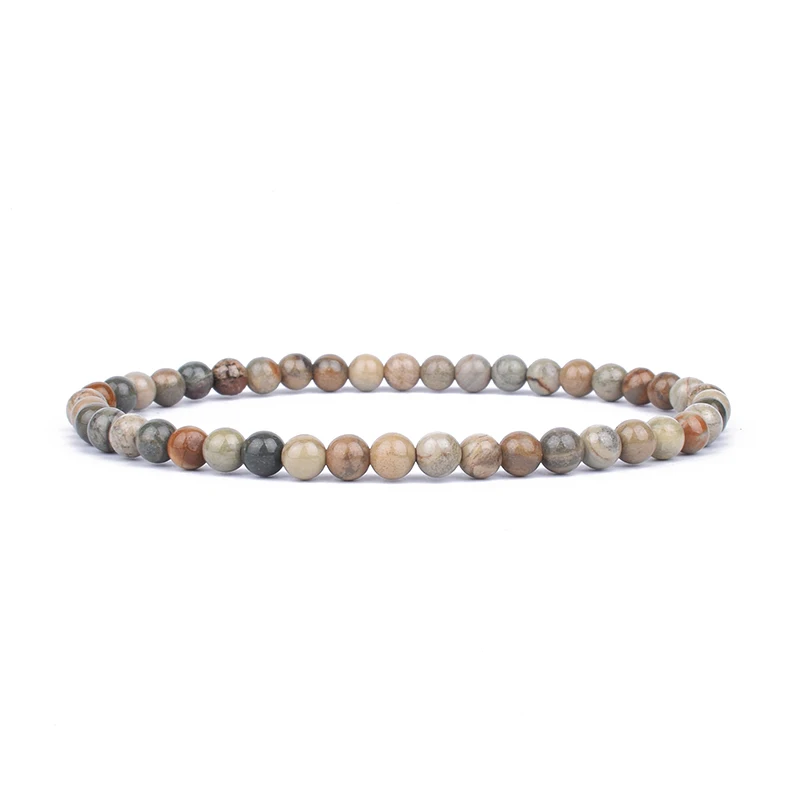 

4/6mm Mini Energy Charm Bracelet Natural Stone Beads Yoga Healing Bracelet Jewelry for Women Men Best Friend Gifts Dropshipping