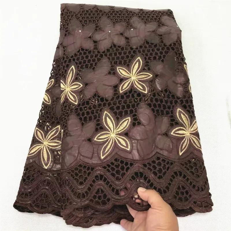 

New bazin riche lace fabric latest bazin broder cotton brocade fabric african nigerian sewing materials 5yards