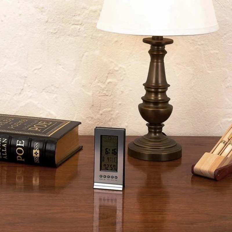 Беспроводная метеостанция с термометром повседневные часы режимом включения по