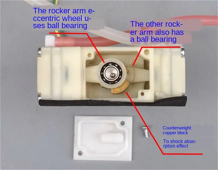 

DC DC12V-15V Micro Vacuum Pump Small Negative Pressure Air Exhaust Aspirator Pump Diaphragm Pump Double Headed Vacuum Pump