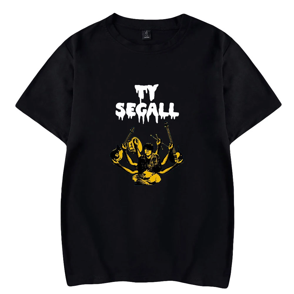 

Футболка унисекс Ty Segall с круглым вырезом, модная рубашка с коротким рукавом для мужчин и женщин, уличная одежда в стиле Харадзюку, американс...