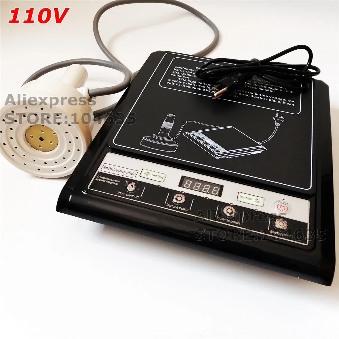 Аппарат для герметизации бутылок с электромагнитной индукцией аппарат