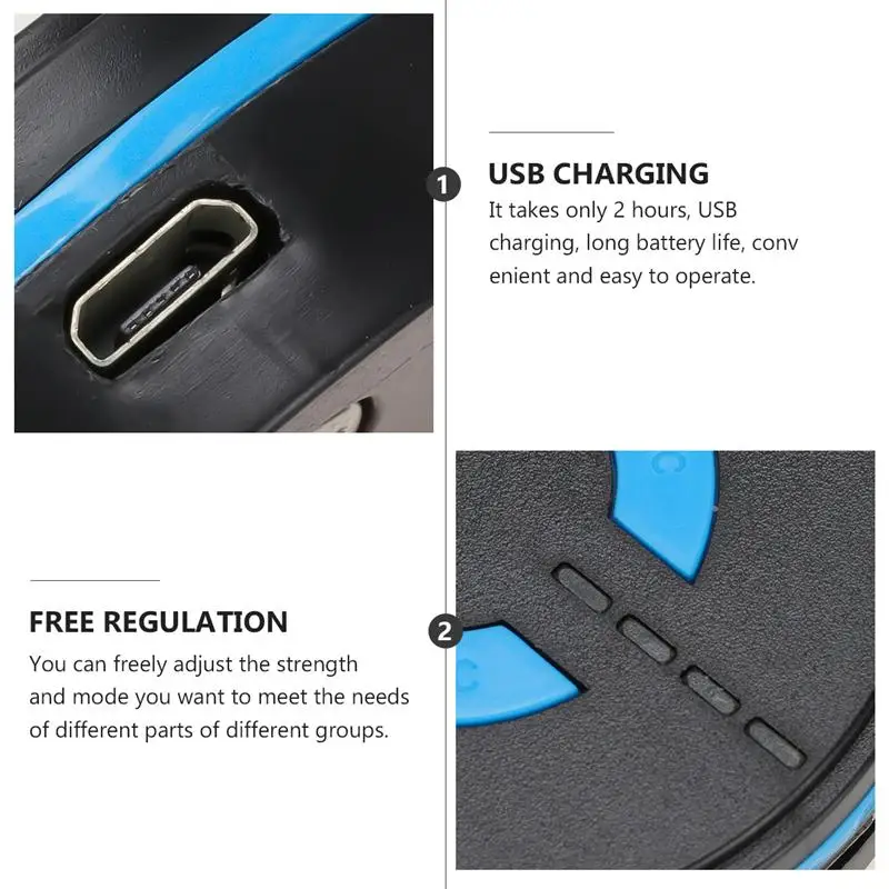 

Electric Massagers For Neck Back Mini Durable Cervical Massager Massage Patch Electric Massager for Men Women Adults