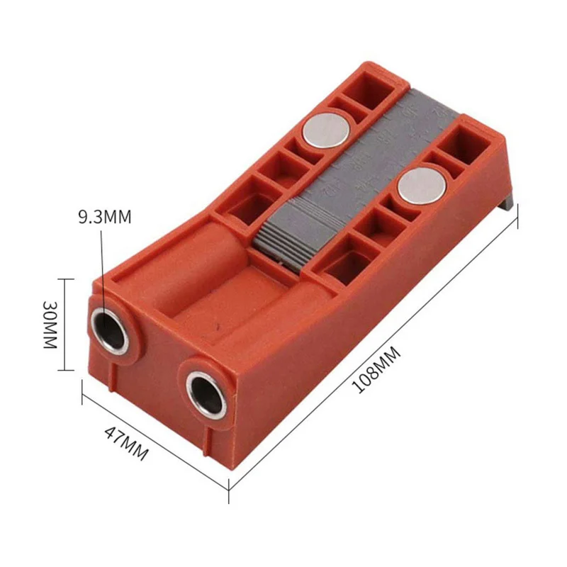 Woodworking Locator Drill Guide Set Pocket Hole Screw Jig Puncher Inclined Joint Tools Fitting Hardware | Инструменты