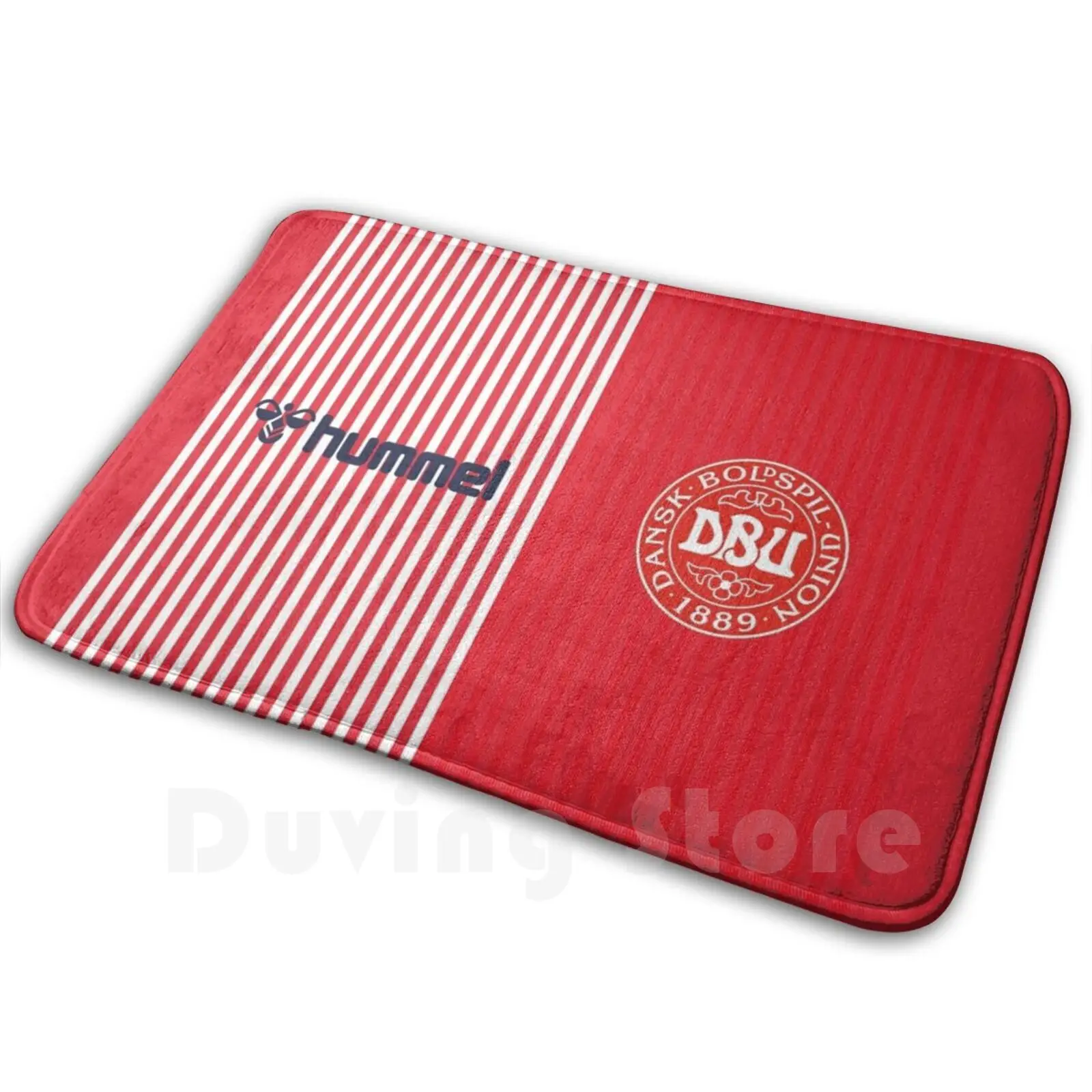 Дания 1986 домашняя рубашка с принтом евро лиг мягкий нескользящий коврик ковер