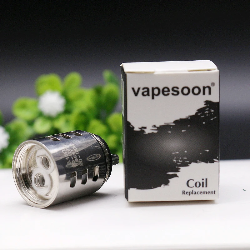 15 шт. оригинальный vapesoon V12 Prince M4/Q4/X6/T10 сменный испаритель с головкой для Tank Mag 225 Вт