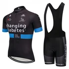 Комплект мужской велосипедной одежды, Джерси, гелевые шорты с нагрудником, мужская летняя велосипедная одежда, униформа для горного велосипеда