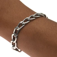 men women chain bracelet personalized bracelets bangle wristband party club simple style hand jewelry gift