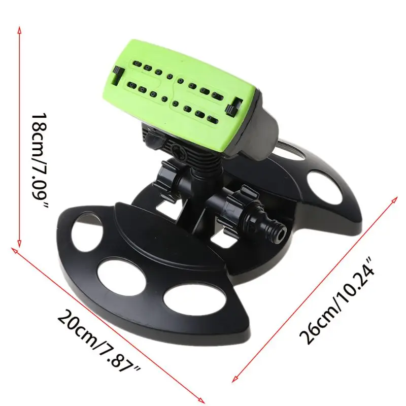 

16 Holes Water Spray Automatic Sprinkler Nozzle Oscillating Watering Garden Lawn Irrigation System Tools