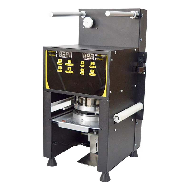 Коммерческий упаковщик полуавтоматическая машина для запечатывания чашек 95 мм/90