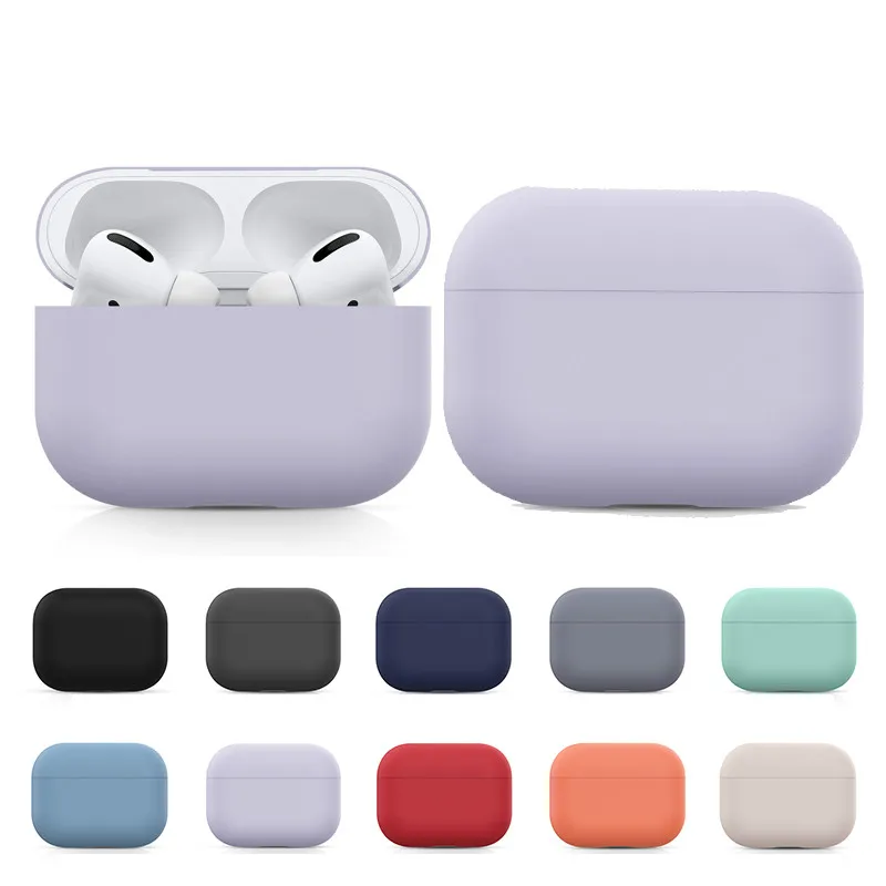 Силиконовый чехол для Airpods Pro беспроводной Bluetooth apple airpods pro наушников Air Pods 3